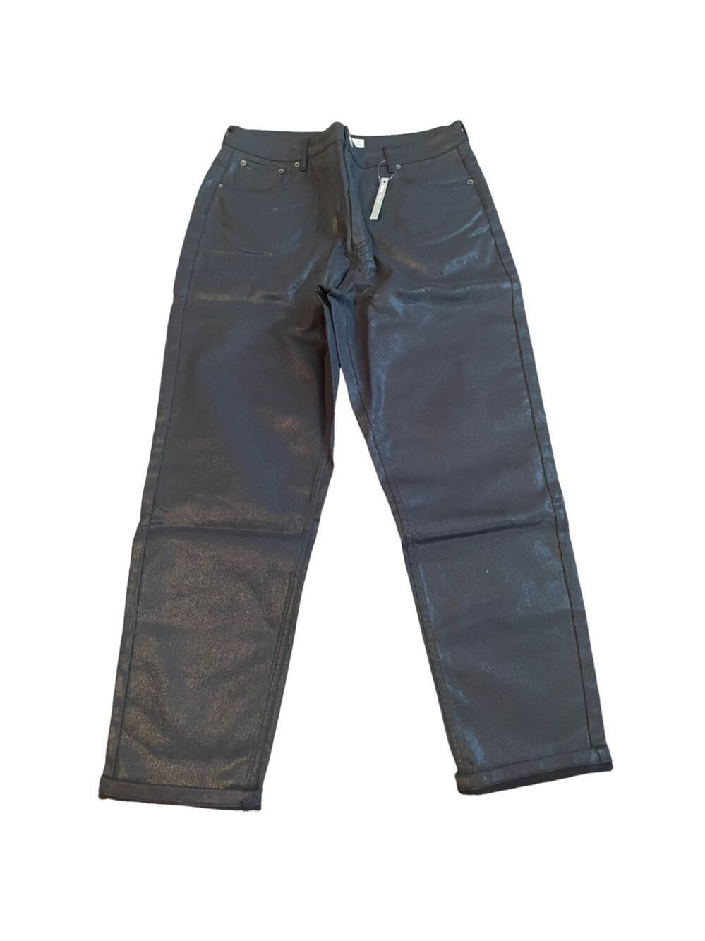 ASOS shiny denim black jeans